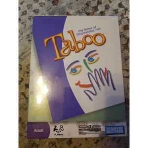 NEW Taboo Adult Board Game of Unspeakable Fun 2009 Edition Sealed in Box